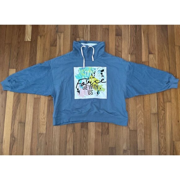 Disney Parks Star Wars May The Force Be With Us Pullover XL - Picture 1 of 6